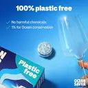 OceanSaver Eco-Friendly Dishwasher Tablets - Pack of 100 | Non-Toxic & Plastic-Free Dish Washing Tablets for Sustainable Cleaning | All in One Plant-Based Dishwasher Salt & Rinse Aid for Tough Stains image 4