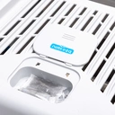 Nobleza Closed stainless steel cat litter box/With cat litter mat and cat litter scoop/L60*W40*H44cm/Grey/UKHigh-quality stainless steel, wear-resistant and scratch-resistant;Large size, more comfortable and spacious;Easy to clean, no odor;Complete accessories image 7