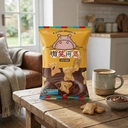 Triko Foods Smile Hippos Biscuits Chocolate Flavour 60g image 2