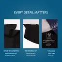 BAMBOO COOL Men's Underwear Boxer Briefs Fly with Built-in 3D Pouch Comfortable Cool Underwear for Men XL (4 Pack) image 3