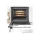 Bosch HHF113BA0B Series 2 Built-in Single Electric Oven - Black image 3