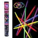 Glow Sticks Connectable Multicolour, Pack of 15 image 4