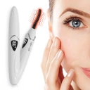 SUNLUXY S600 Recourbe-cils électrique pour courbure naturelle longue tenue, avec affichage LED de la température et de la batterie, arrêt automatique de sécurité - Blanc image 1