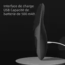 SUNLUXY JMY-05 Brosse de nettoyage pour le visage avec écran d'affichage grand format pour la puissance et le mode, fonctions nettoyage, massage, soin des yeux et compresse chaude tout-en-un - Noir image 6