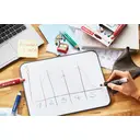 STABILO MARKdry Coffret de 4 crayons marqueurs pour tableau blanc avec taille-crayon et chiffonnette image 4