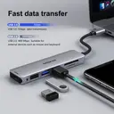 MOKIN Adaptateur USB C vers HDMI, 2 USB 3.0, USB 2.0 et SD/TF image 5