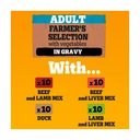 Pedigree Adult Wet Dog Food Farmers Selection In Gravy 40x 100g Pouch image 5