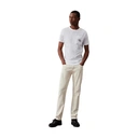 CALVIN KLEIN Core Monologo Pocket Slim Tee Blanc M image 3