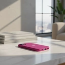 Apple Coque en silicone MagSafe pour iPhone 16, fuchsia image 6