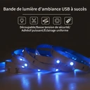 Vivreal Bande lumineuse LED pour TV avec rétroéclairage avec fonction Bluetooth et synchronisation musicale - 5 m  image 9