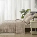Meeallhome  Comforter Set  Tufted Comforter Set 200*200cm/50*75cm*2    khaki image 1