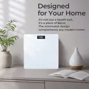 Sparoma AD-26 White Electronic Scale – 2 AAA Batteries (Batteries Not Included), 180kg Capacity, 0.05kg High Precision, 4mm Tempered Glass, LCD Display, Suitable for Bathrooms, Bedrooms and Home Use image 6