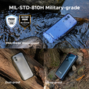 DOOGEE Blade 20 Rugged Smartphone, Android 15, 10300mAh Big Battery, 6.6" 90Hz HD+ IPS Display, 20GB RAM+128GB ROM, 16MP AI Camera, Triple Card Slot, SIM-Free & Unlocked image 8