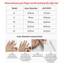 VoxorAI  SY02 silver 8# Call Reminder, Heart Rate, Blood Oxygen, Sleep, Exercise Monitoring, Video Browsing, Remote Care Smart Ring image 4