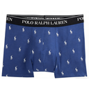 Ralph Lauren Classic Stretch-Cotton Trunk 3-Pack - Black/Beige/Royal AOPP image 1