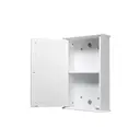 Croydex Malton White Bathroom Mirror Cabinet image 3