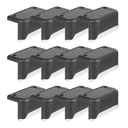 Vivreal Solar Deck Lights 12 Pack Automatic Outdoor Waterproof LED Lights for Fence Step Railing Garden， Warm White， TYD-001, New Year Sale , Top gift picks image 0