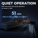 AUX Inverter 3-in-1 12000 BTU Mobile Air Conditioner,Up to 30% Energy Saving, Wi-Fi & Remote Control, Quiet for Bedroom, 4 Modes, R290 Refrigerant, Class A  Energy image 5