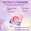 Liby Fragrance Legend Laundry Detergent Pods - Florentine Iris Fragrance, 42 Pods, 6-in-1, Efficient, Gentle Cleaning, Powerful Bacteria Removal image 3