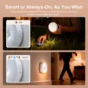 VIVREAL 3 Packs Motion Sensor Lights Indoor Rechargeable Wireless Wall Light LED Stair Night Lights Lamps with Auto/On/Off, New Year Sale , Top gift picks image 4