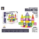 XINQIYUAN Qiyuan Jouet Éducatif Blocs de Construction Diamant Magnétiques 7.5cm 117pièces [Mélange aléatoire – Couleurs issues uniquement de la photo principale] image 3