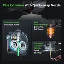 Creality Ender 3 V3 Plus 3D Printer - CoreXZ Structure, 600mm/s High-Speed Printing, Auto Leveling, Direct Drive Extruder, Stable Metal Frame & Tri-Metal Nozzle, Large Print Size 11.8x11.8x13.0in (300x300x330mm) image 3