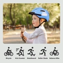 RoyalBaby Casque de vélo pour enfants - Bleu image 3