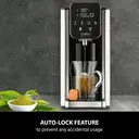 Caso Design HW 660 Turbo Hot Water Dispenser with Water Filter, 2.7L Instant Water Boiler, Hot Water Kettle - 1879 image 5
