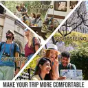 TAILI 6 Pack Cube Vacuum Storage Bags, Medium Size (25x19x11 inch), Vacuum Seal Bags for Clothing, Travel Compression Packing for Clothes, Blankets, Baby Clothes, Travel Essential image 8