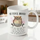 Alphynix 1pc, Funny Coffee Mug, 11oz Ceramic Coffee Cups, Water Cups, Summer Winter Drinkware,gift image 1