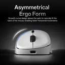 Rapoo VT3 Souris gaming sans fil 8K et 10 boutons programmables - Blanc image 4