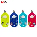 M&G So Many Cats Box Cutters, 4 Pack Retractable Utility Knives, Cute Package Openers for Boxes, Envelopes, and Office Supplies image 0