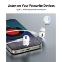 Baseus Encok CZ18 Wired Earphones Moon White image 4
