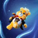 Care Bears Harry Potter 22cm Fun Size Tenderheart x Gryffindor Plush Soft Toy image 5