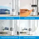 Midea 4-in-1 Portasplit Split-System Air Conditioner with Heat Pump - 12000BTU, 3.5kW, Only 39dB(A) in Silent Mode, Cooling A++/Heating A+, Cooling & Heating & Dehumidifying & Fan, Smart WiFi Control, Easy Set-up [Energy Class A++] image 3