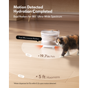 homerunPET BF10 Wireless Charging Pet Water Fountain, 7800 mAh Long-Lasting Battery, 2L Capacity, Ultra-Quiet Operation (<20dB), cat water fountain, indoor, kitty spout, cat water bowl, cat stuff, cat water dispenser image 4
