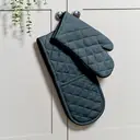 Dexam Single Oven Glove Love Colour 100% Cotton Ink Blue image 5
