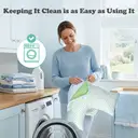 Welskin V-Shaped Maternity Pillow, Soft Air-Layer Fabric, High-Resilience PP Cotton Filling, 19.7×19.7×5.9 in – Model XT-01 image 8