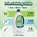 Tokky 2000ml Concentrated Bubble Solution Refill - Makes 5 Gallons, Safe & Non-Toxic, Compatible with Bubble Machines, Guns, Wands, Summer Outdoor Party Essential for Kids image 4