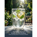 Ju7cer Verre à double paroi - 350 ml image 1