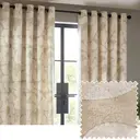 Hoem Eyelet Curtains Brinn Natural W:229xL:183cm image 1