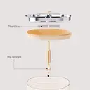 ENABOT ROLA Filtre pour fontaine à eau, Cartouche de remplacement pour distributeur d'eau animal, Filtration efficace des impuretés, Adapté pour chiens & chats image 2