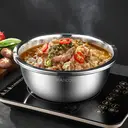 Maxcook Set of 3pcs Stainless Steel Mixing Bowl 20cm/22cm/24cm MCWS-3 image 4