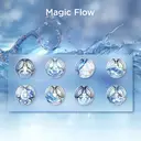 TCL wasmachine, 8 kg, Energieklasse A-10% met BLDC-motor, stoomwasprogramma, snelwasprogramma 15 min, kinderslot, honingraat-trommel [Energieklasse A] FF2408WA2 image 6