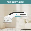 GARTOL 4,2 V coupeur électrique sans fil – coupeur rotatif silencieux pour feutre, tapis, cuir, plastique et carton, parfait pour la couture, le loisir créatif et le bricolage image 4