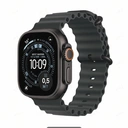 APPLE Watch Ultra 3 GPS + Cellular 49mm Schwarzes Titangehäuse mit Schwarzem Ocean Armband image 0