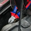 WORKPRO Ensemble de 4 pinces ménagères : multiprise, à long nez, coupante et à pompe à eau,pince image 5