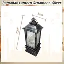 Ramadan Lantern Ornament - Silver image 1