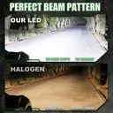 Bullvision :H7 Bulbs, 1:1 Size H7 Lights Bulb No Adapter Required 6000K White Fog Light, 10000LM Brighter  Plug and Play, Pack of 2 image 5