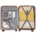 24" Medium Check-in Suitcase Lightweight PP Hard Shell Luggage with 4 Spinner Wheels & Built-in TSA Lock – Durable Travel Suitcase (Navy, 66 cm, 60 L) image 3